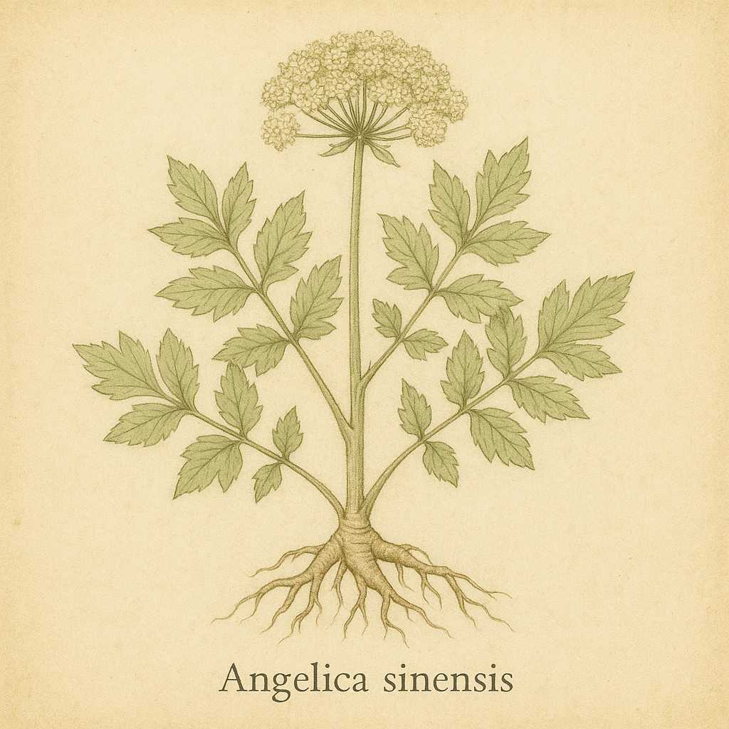 Angelica sinensis (kinesisk kvann / dang gui)