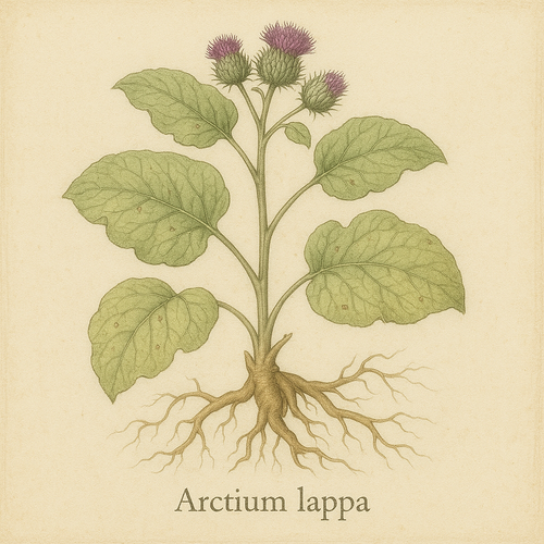 Arctium lappa (storborre)