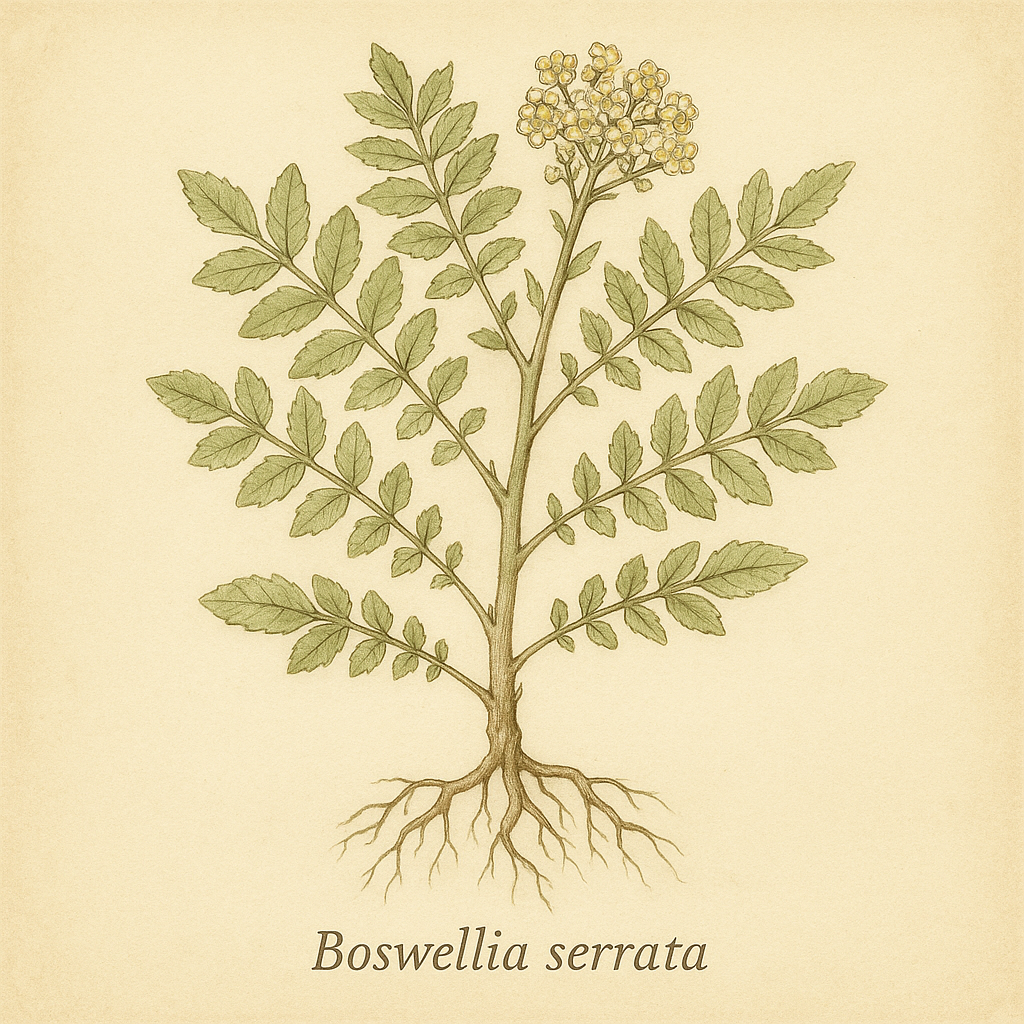 Boswellia serrata (indisk olibanumtre)