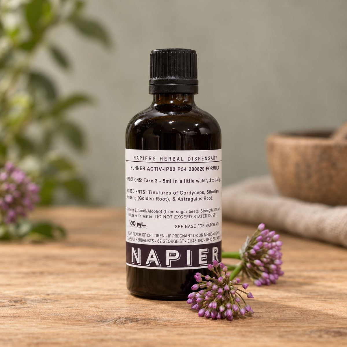 Napiers Buhner Activ‑02 Formula
