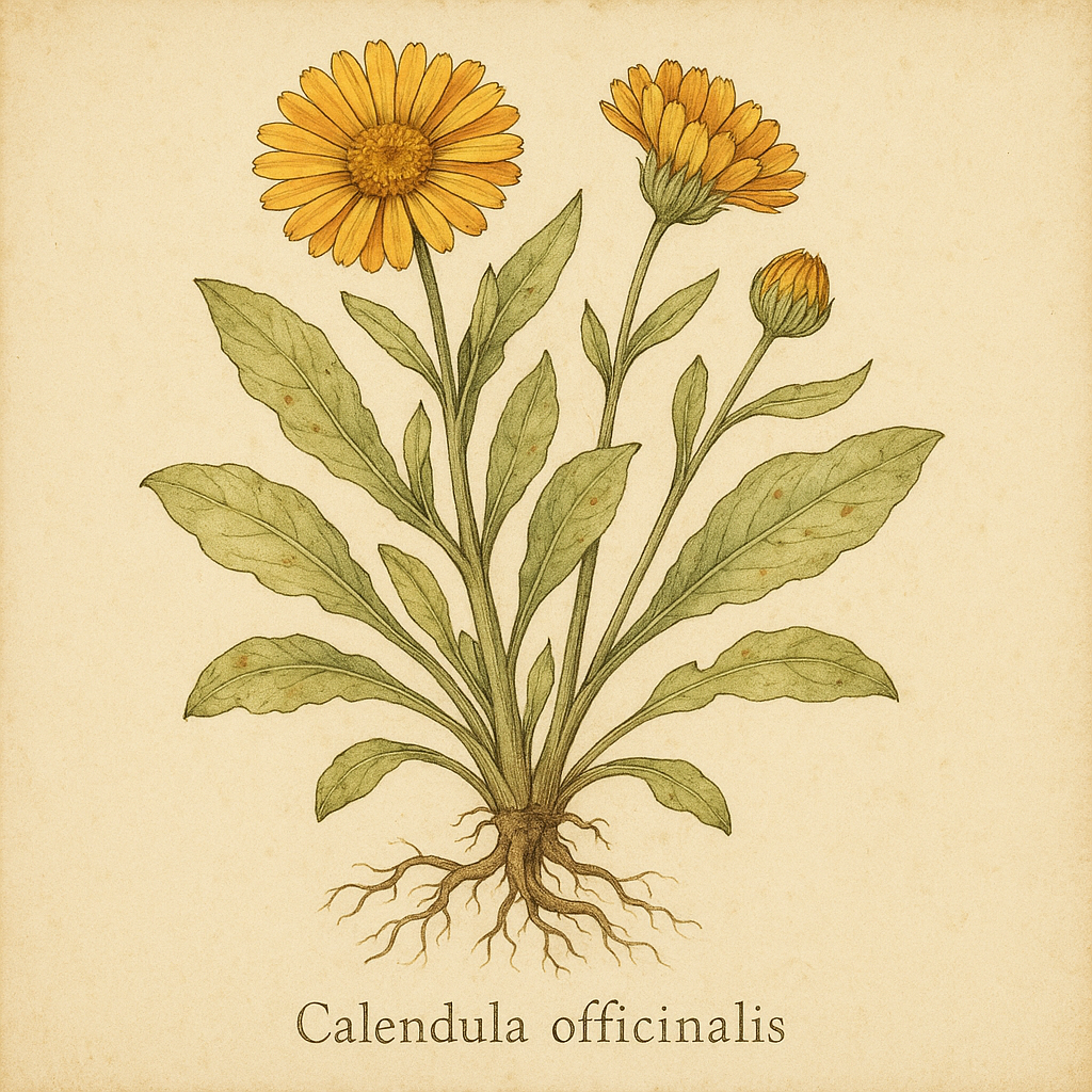 Calendula officinalis (ringblomst)