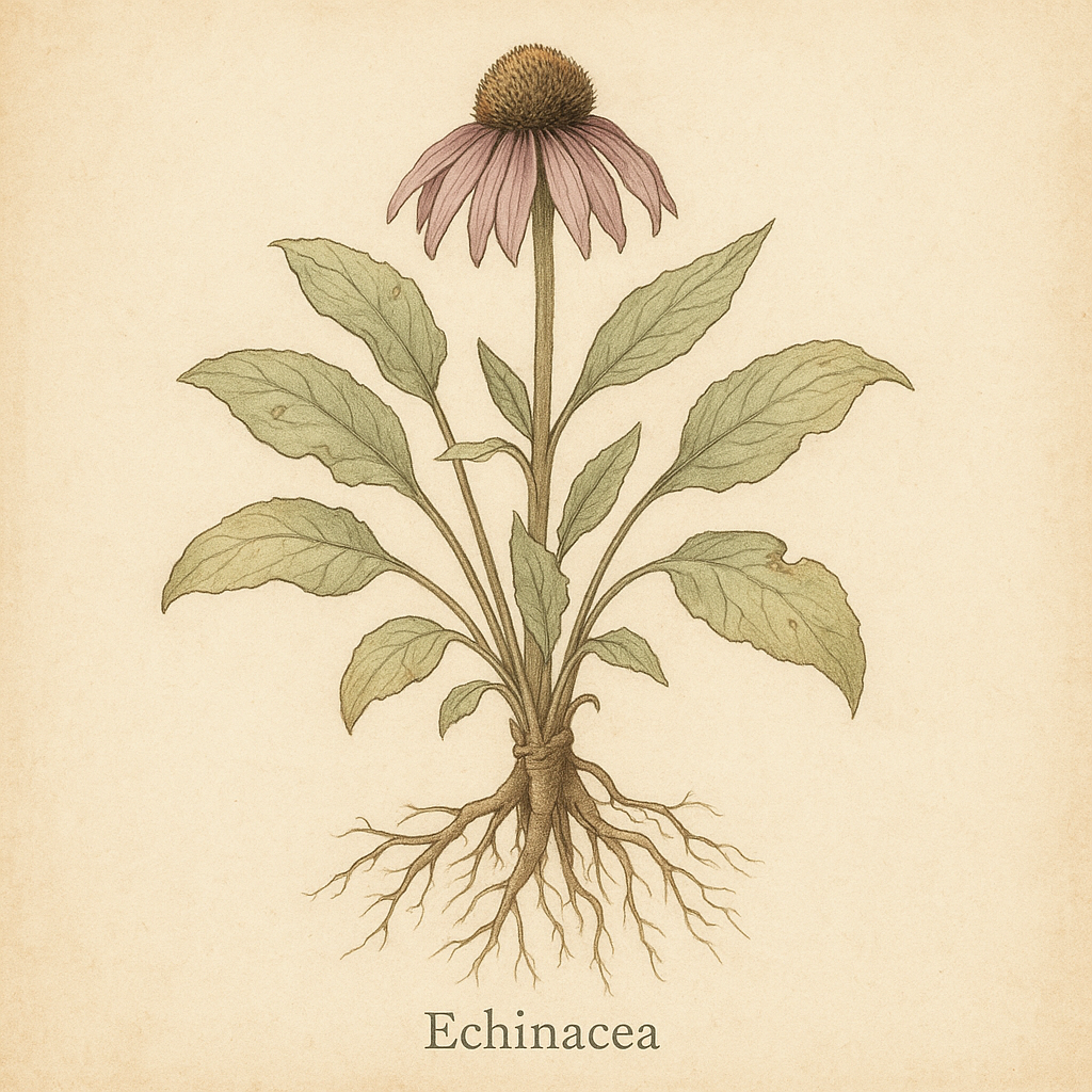 Echinacea purpurea / angustifolia (solhatt)