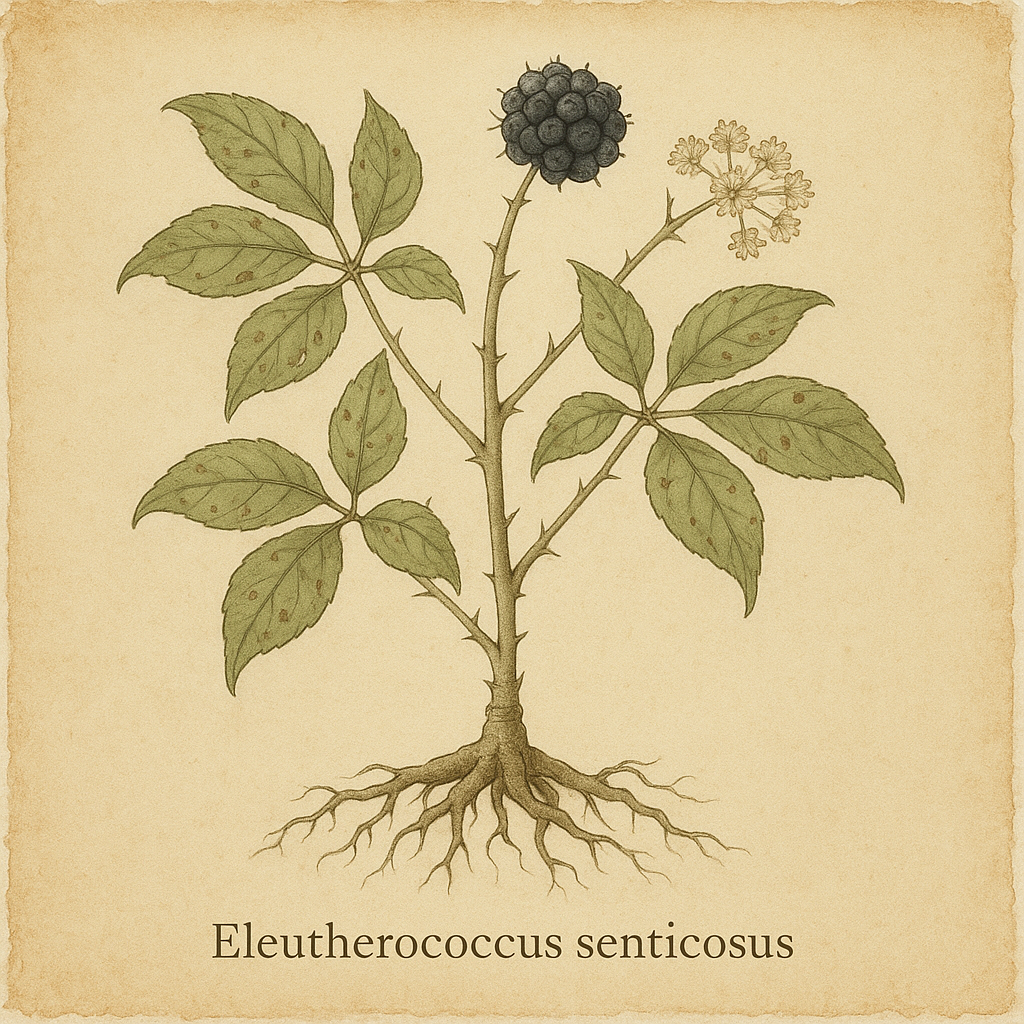 Eleutherococcus senticosus (sibirsk ginseng)