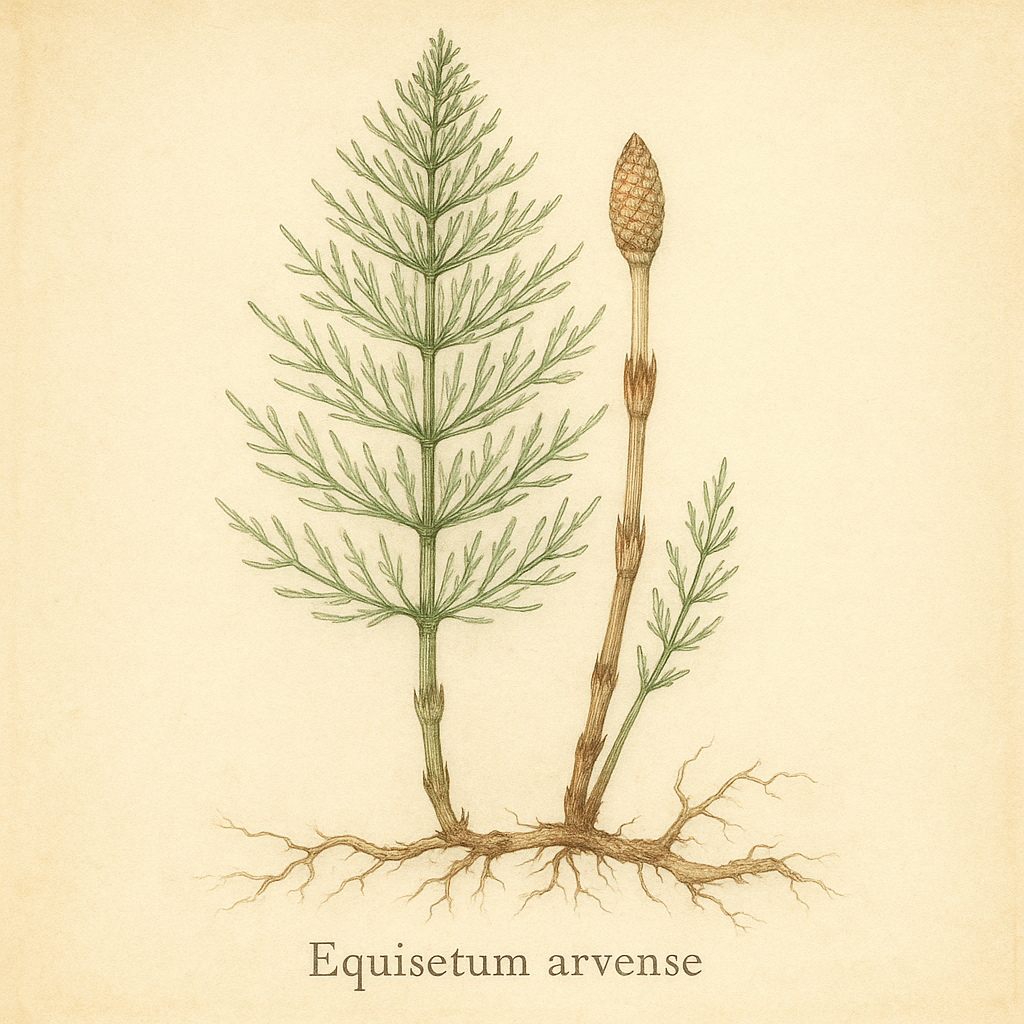 Equisetum arvense (kjerringrokk)