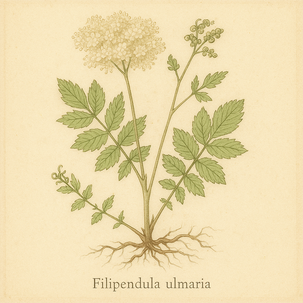 Filipendula ulmaria (mjødurt)