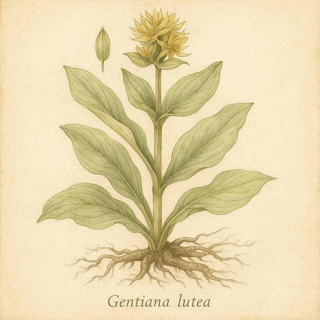 Gentiana lutea (gulsøterot)