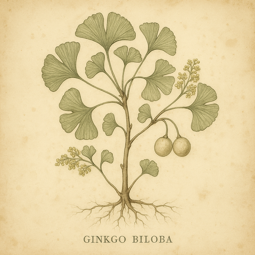 Ginkgo biloba (tempeltre)