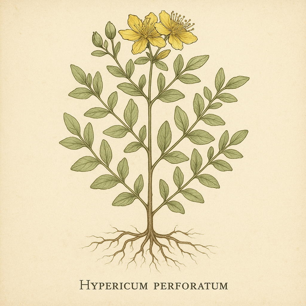 Hypericum perforatum (prikkperikum / johannesurt)