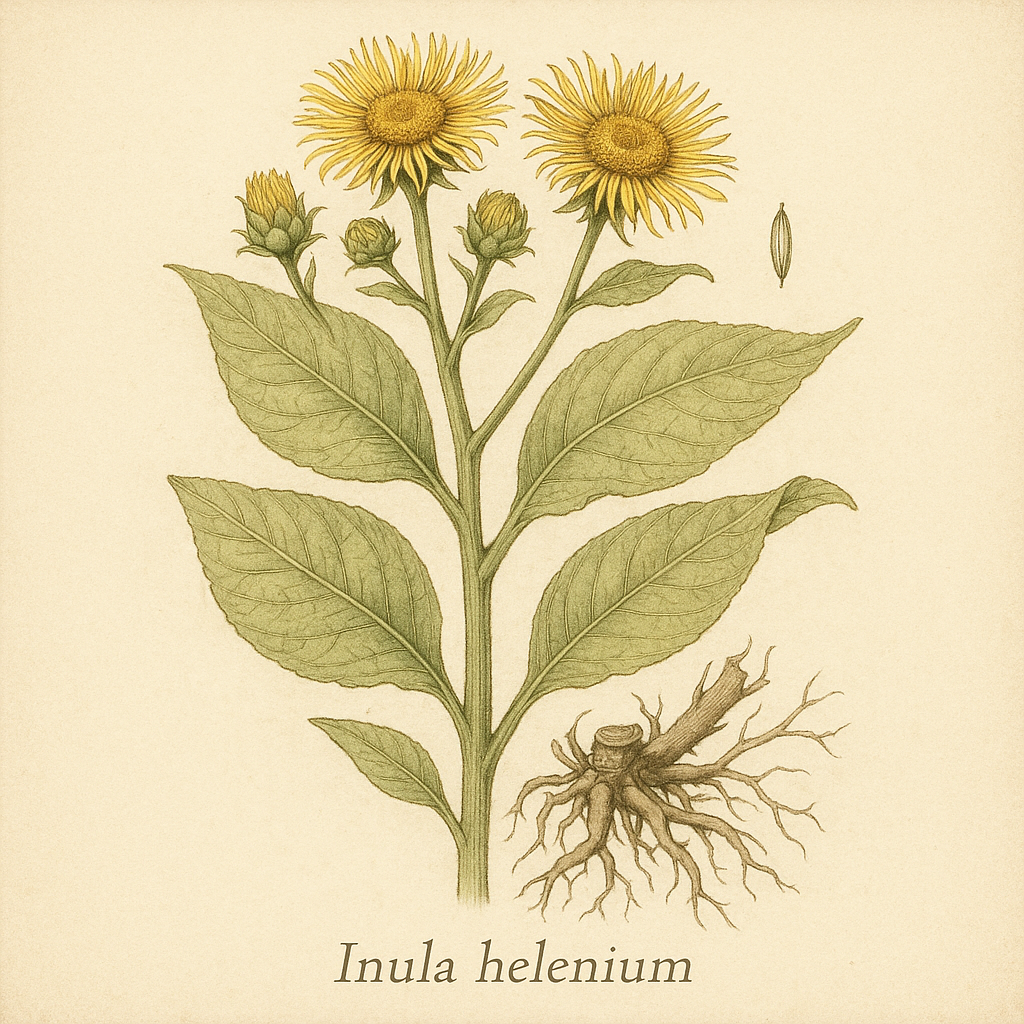 Inula helenium (alantrot / elecampane)