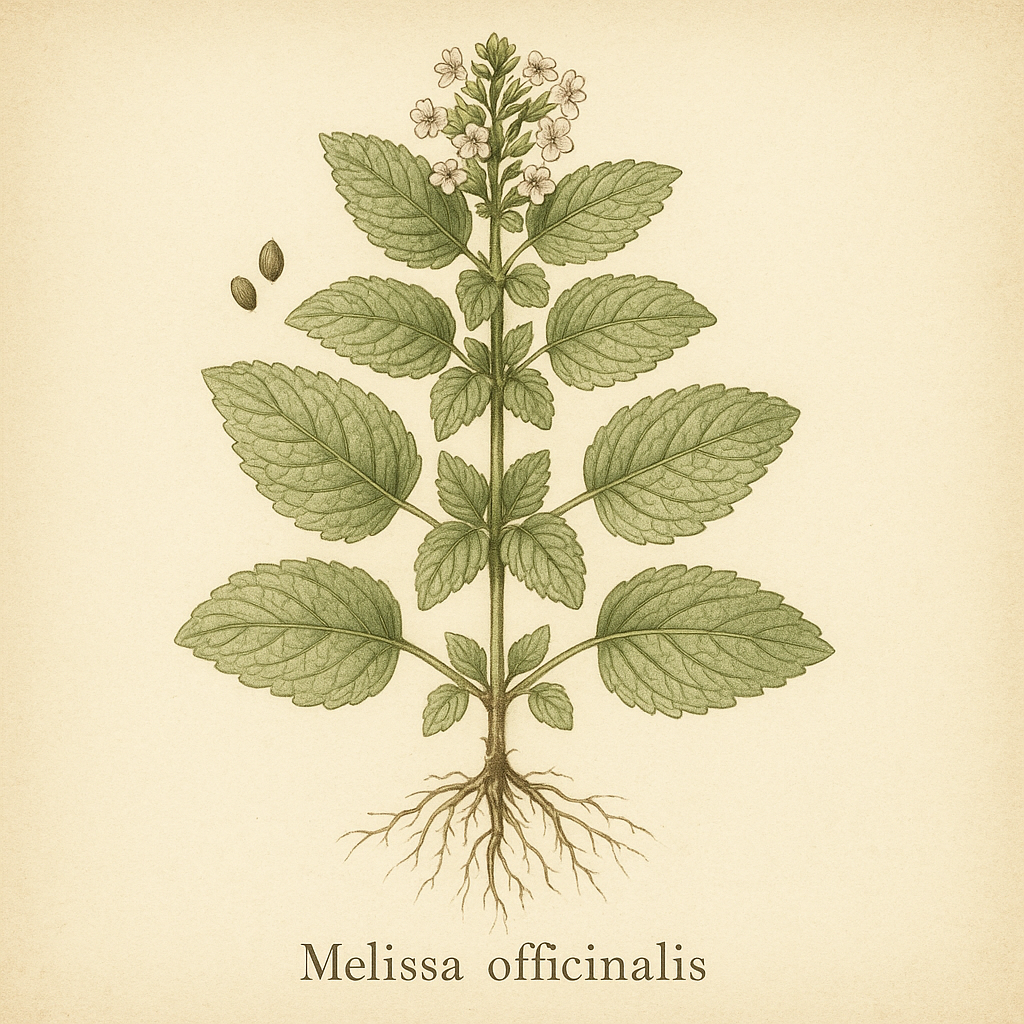 Melissa officinalis (sitronmelisse)