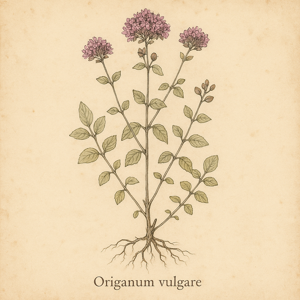 Origanum vulgare (bergmynte/ oregano)