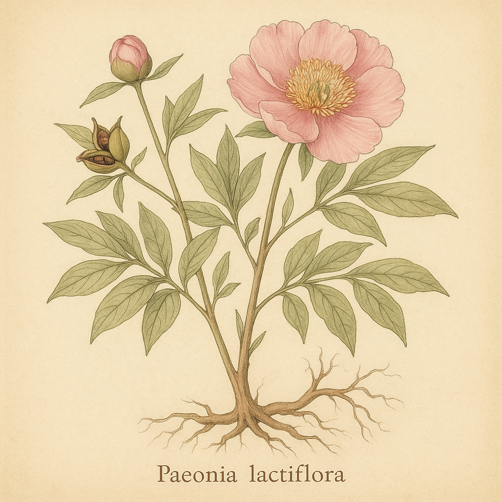 Paeonia lactiflora (silkepeon / kinesisk peon)