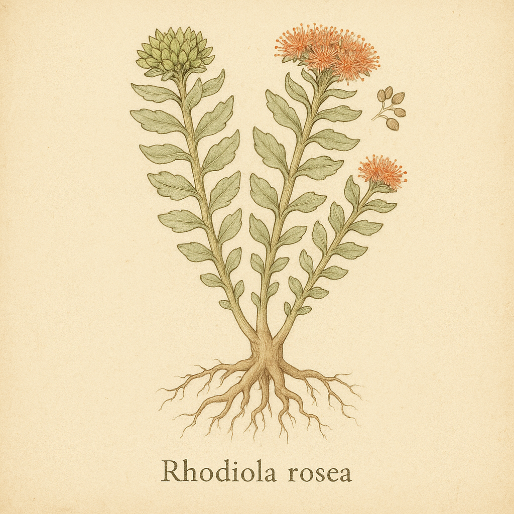 Rhodiola rosea (rosenrot)