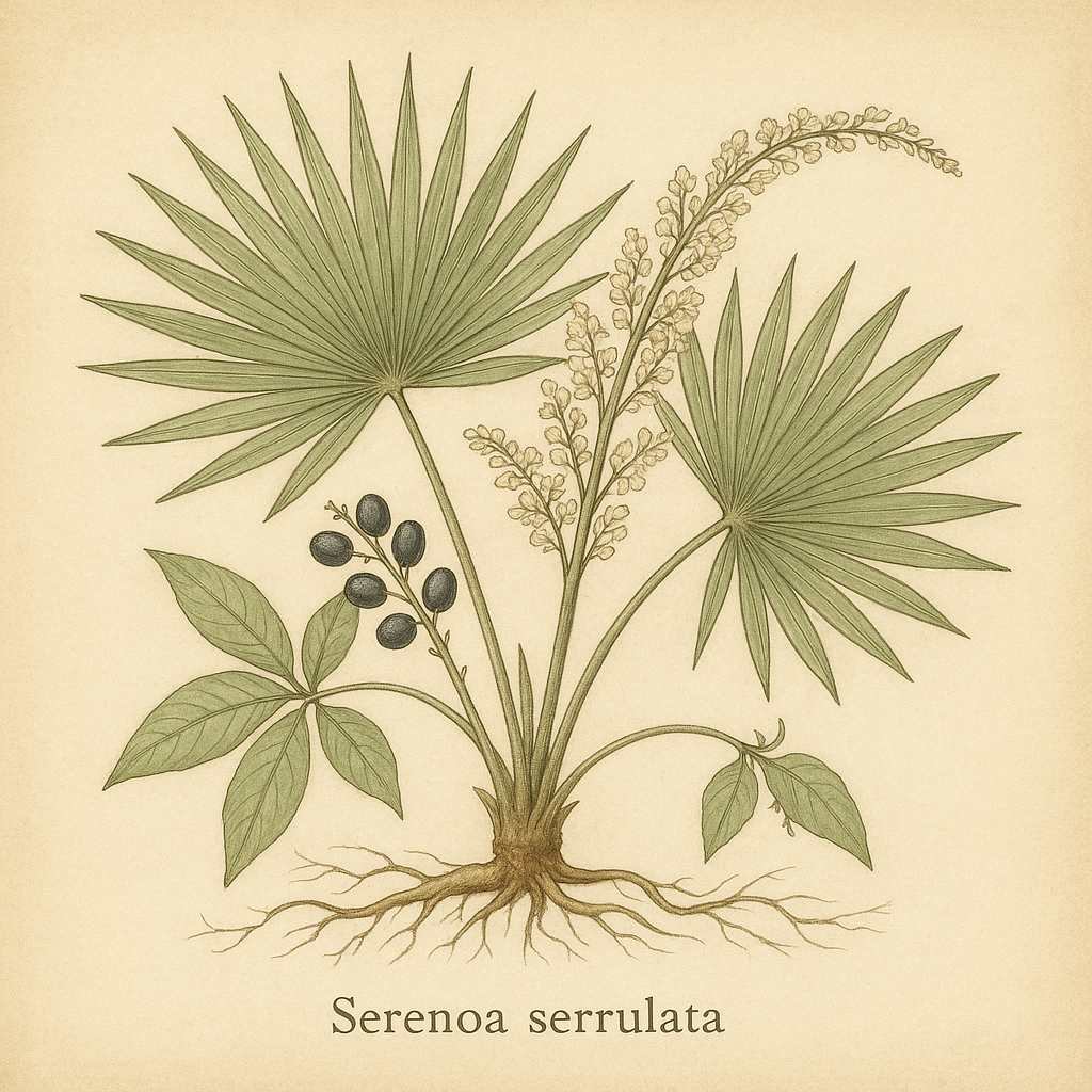 Serenoa serrulata (såpalme / saw palmetto)