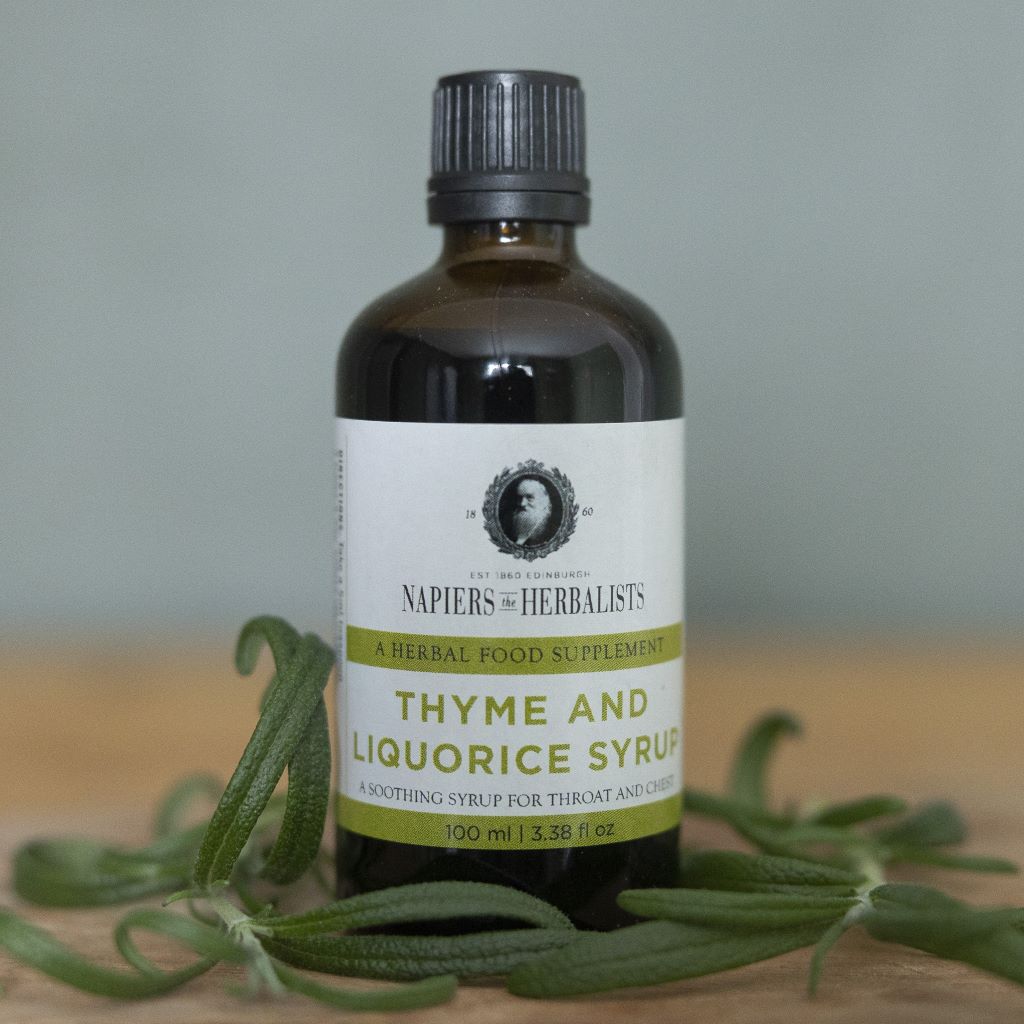 Napiers Thyme & Liquorice Syrup