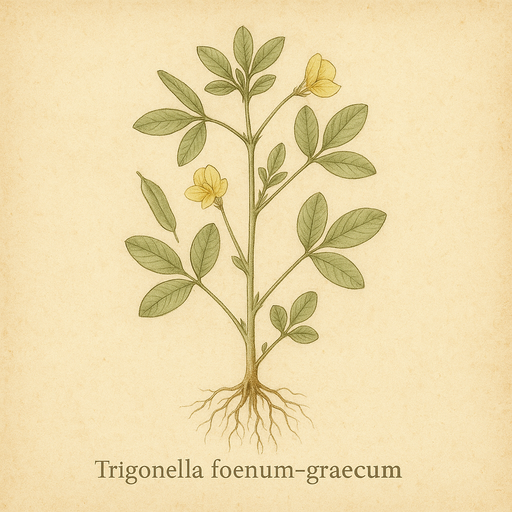 Trigonella foenum-graecum (bukkehornkløver)