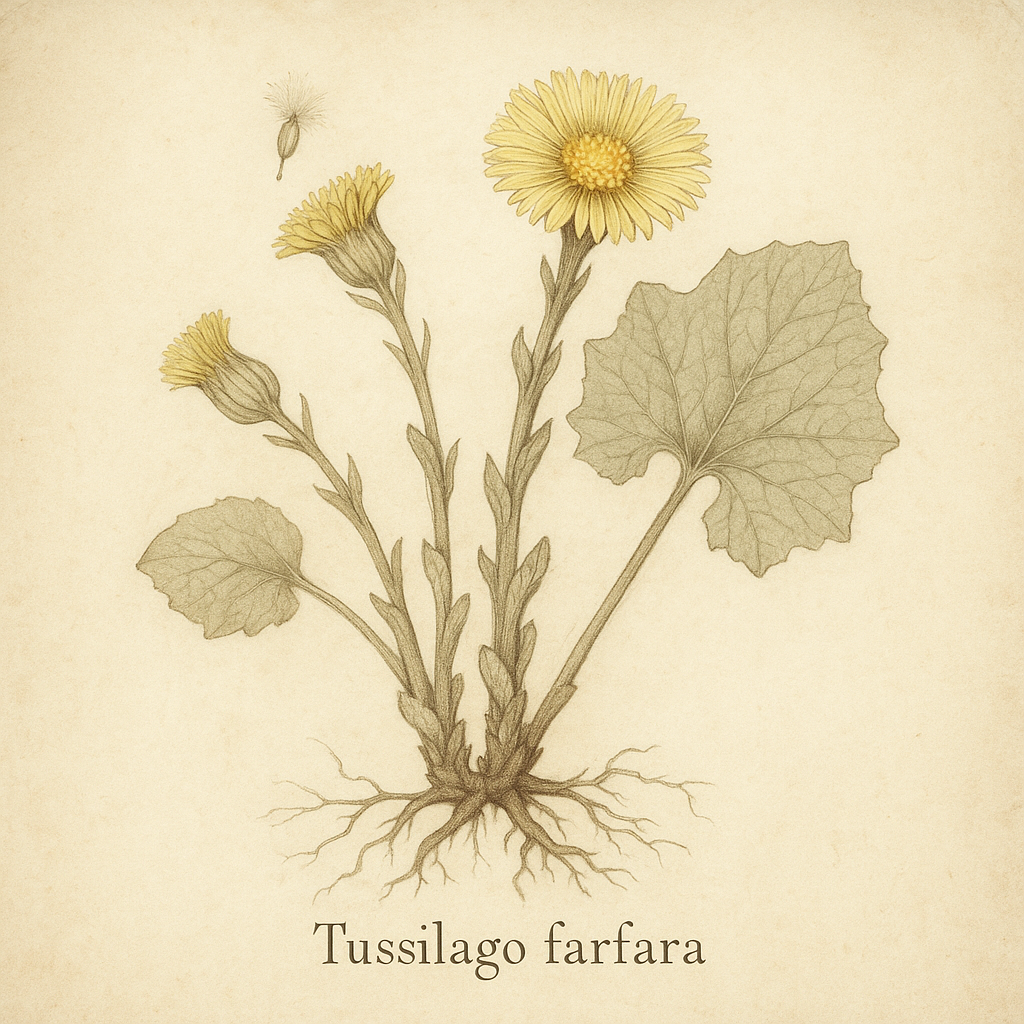 Tussilago farfara (hestehov / coltsfoot)