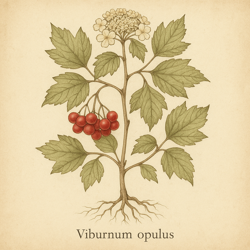 Viburnum opulus (gildrød / cramp bark)