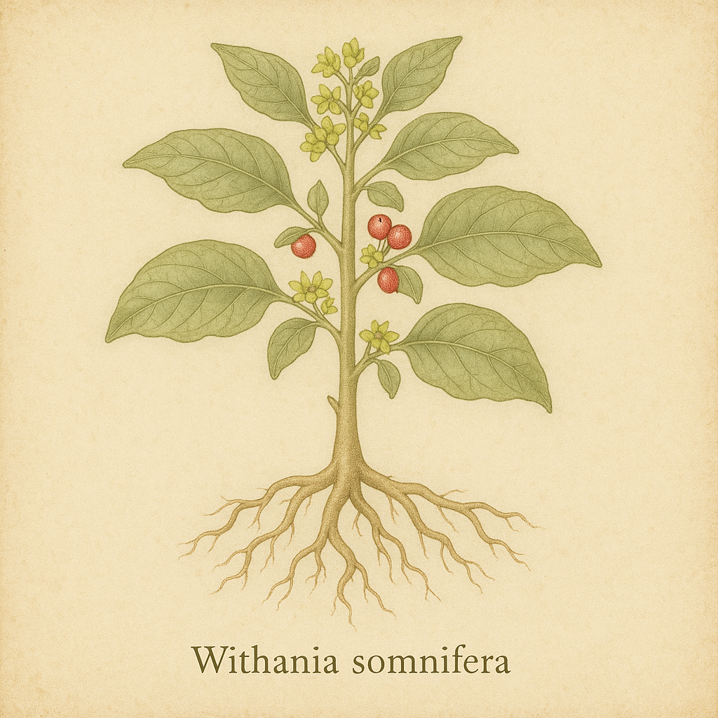 Withania somnifera (ashwagandha / indisk ginseng)